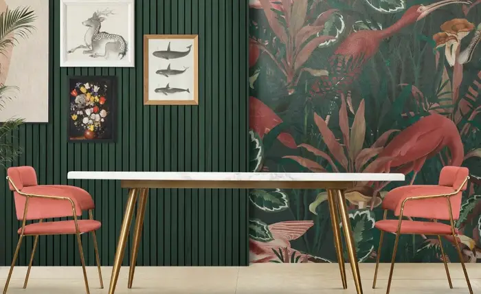 Поклейка виниловых обоев в Минске - моющиеся покрытия для коридора