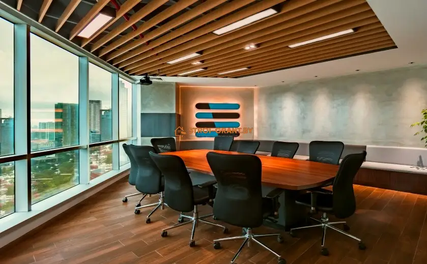 Ремонт помещений офисов Минск — опенспейс, акустика, освещение 500 люкс